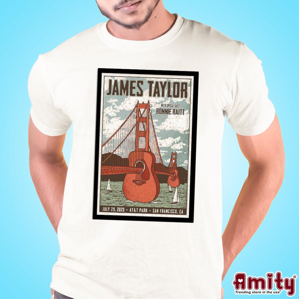 Official James Taylor July 29 2023 AT&T Park San Francisco, CA Shirt, hoodie,  sweater, long sleeve and tank top