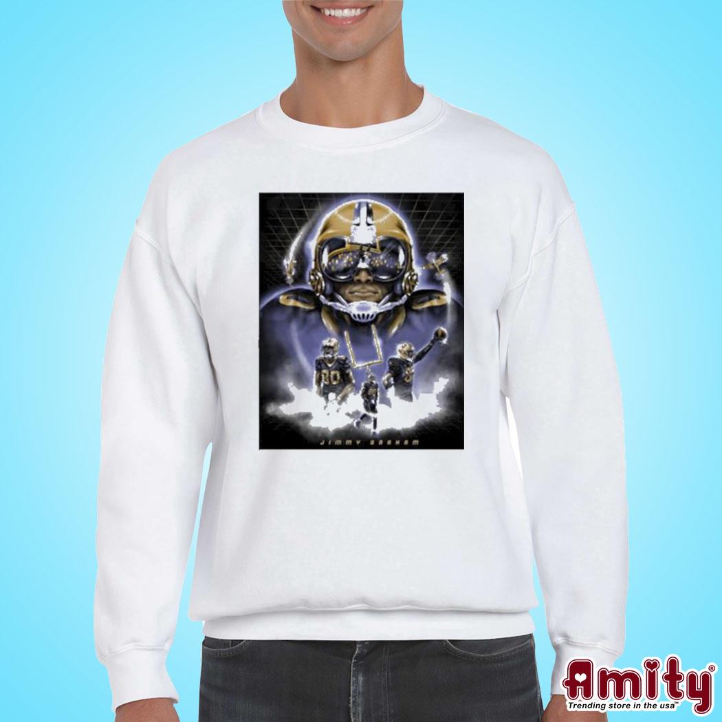 Nice New Orleans Saints Jimmy Graham Friday Retro 90S Shirt