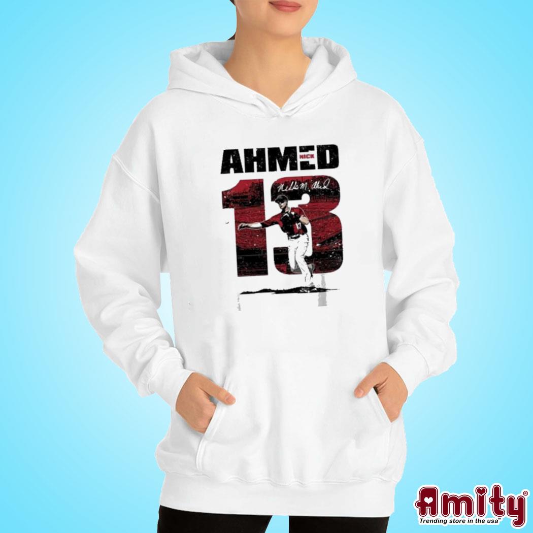 Nick ahmed 13 Arizona diamondbacks baseball signature T-shirts, hoodie,  sweater, long sleeve and tank top