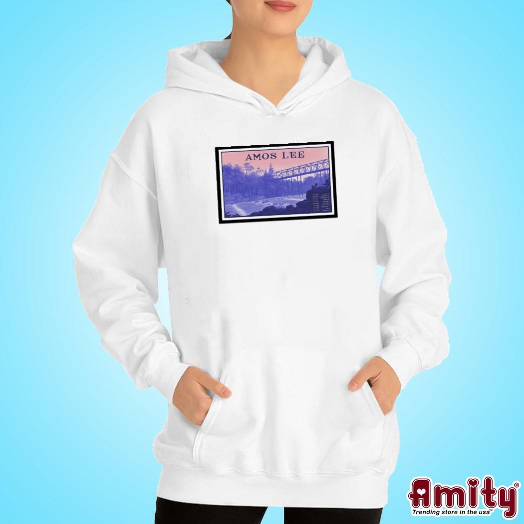 Awesome Amos Lee october 2023 tour art poster design hoodie.jpg