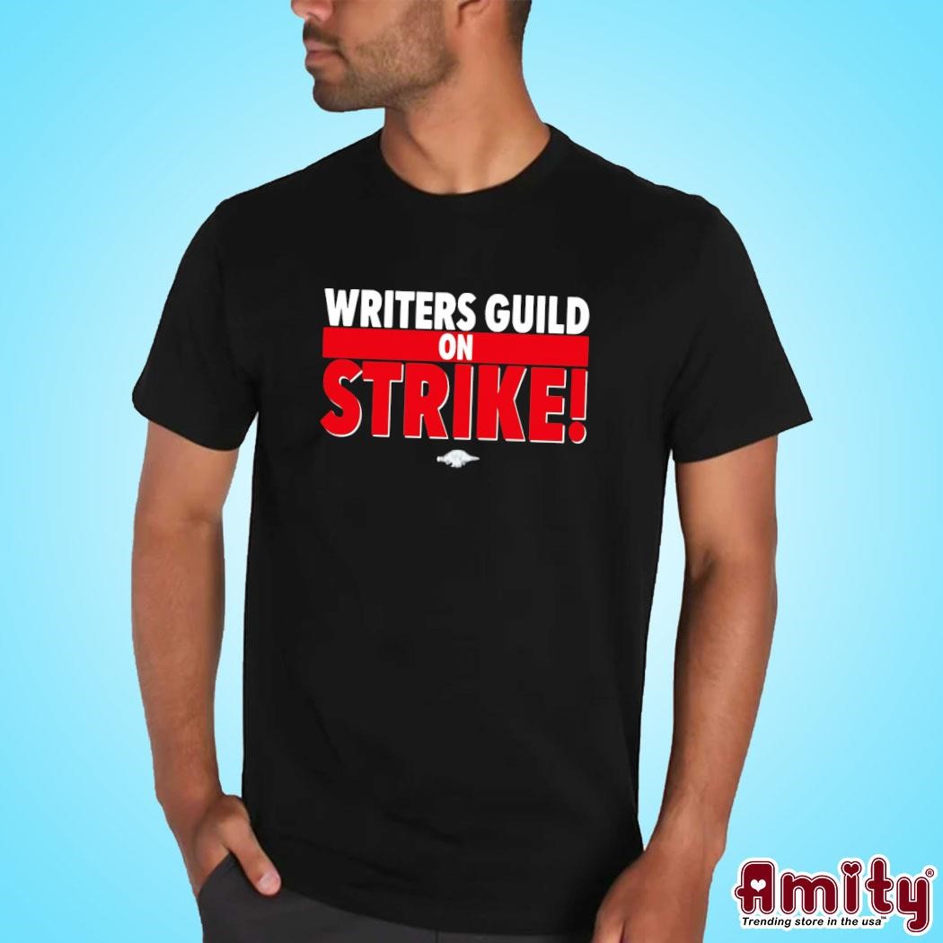 Awesome Damien Chazelle Writers Guild On Strike logo design T-shirt