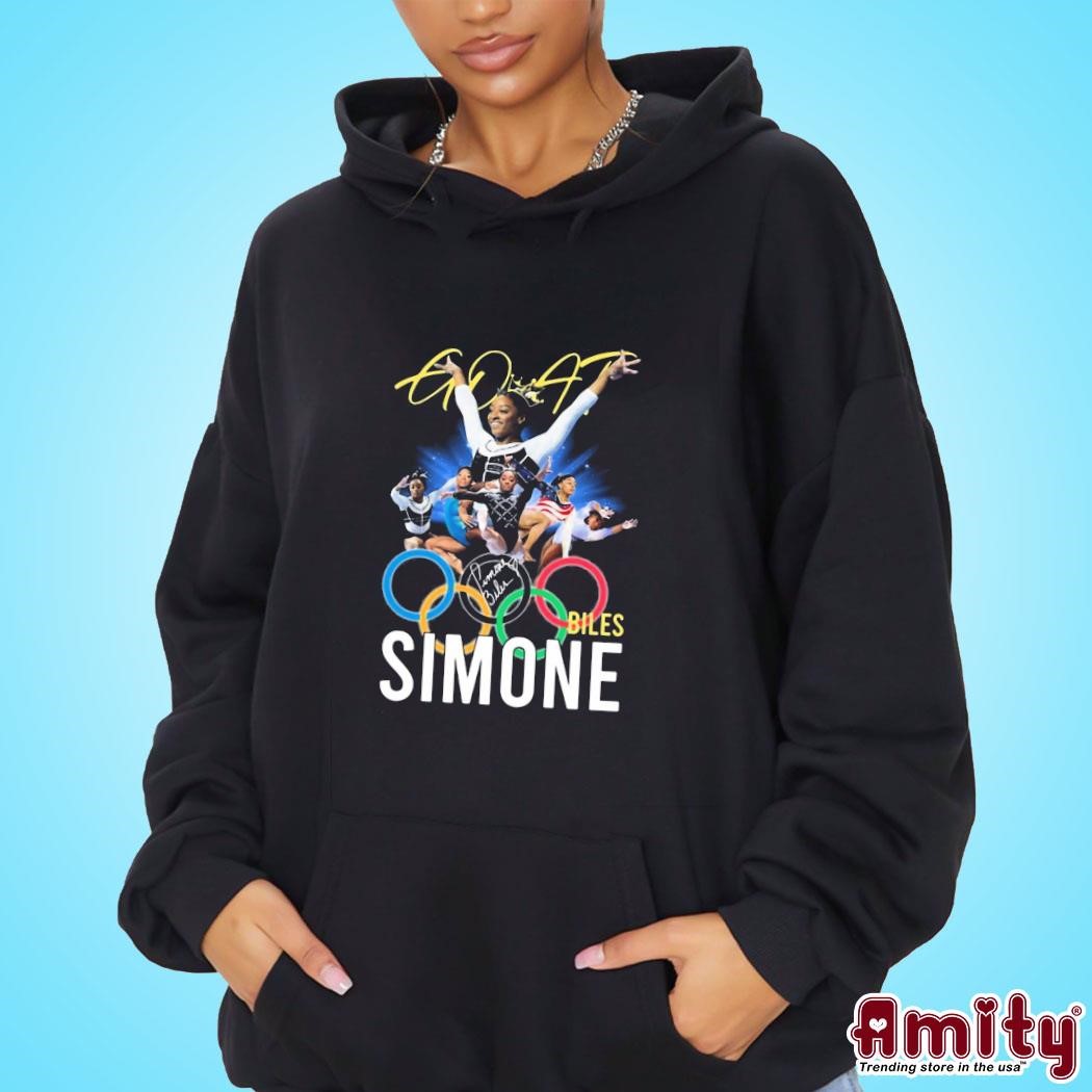 Awesome GOAT Simone Biles Signature photo design hoodie.jpg