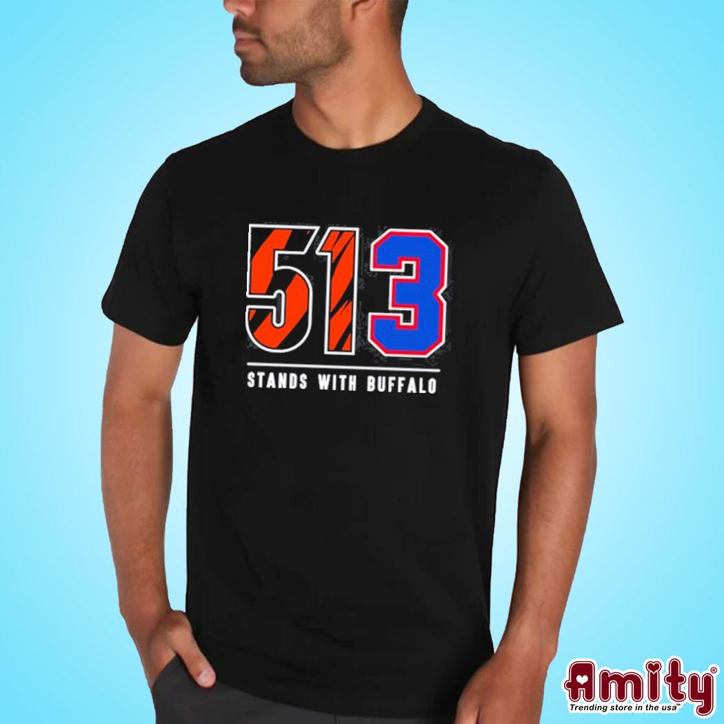 Bengals 513 stands with Buffalo t-shirt, hoodie, sweater, long sleeve and  tank top