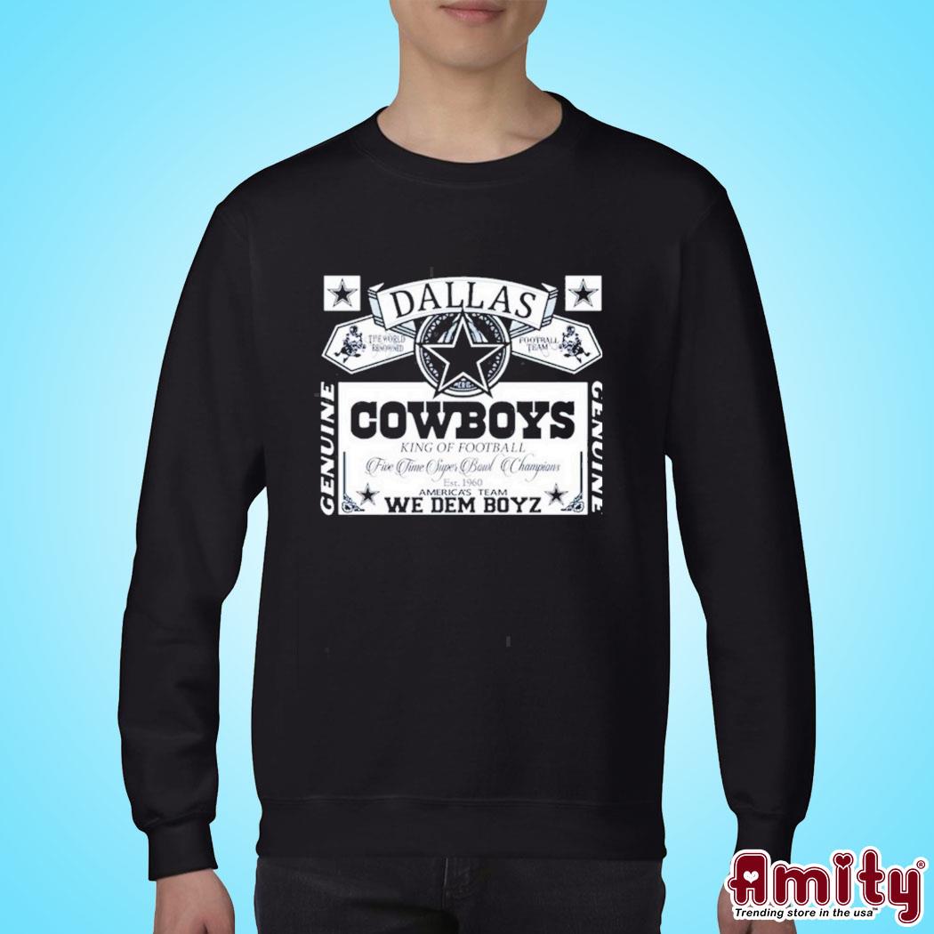 Dallas Cowboys King Of Football We Dem Boyz Shirt, hoodie, sweater, long  sleeve and tank top