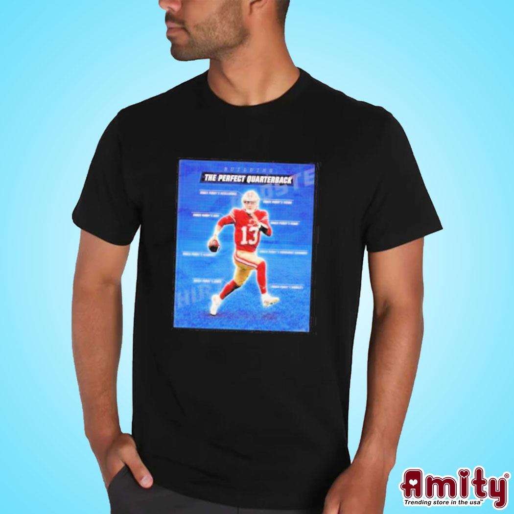 Official Building the perfect quarterback trey lance T-shirt