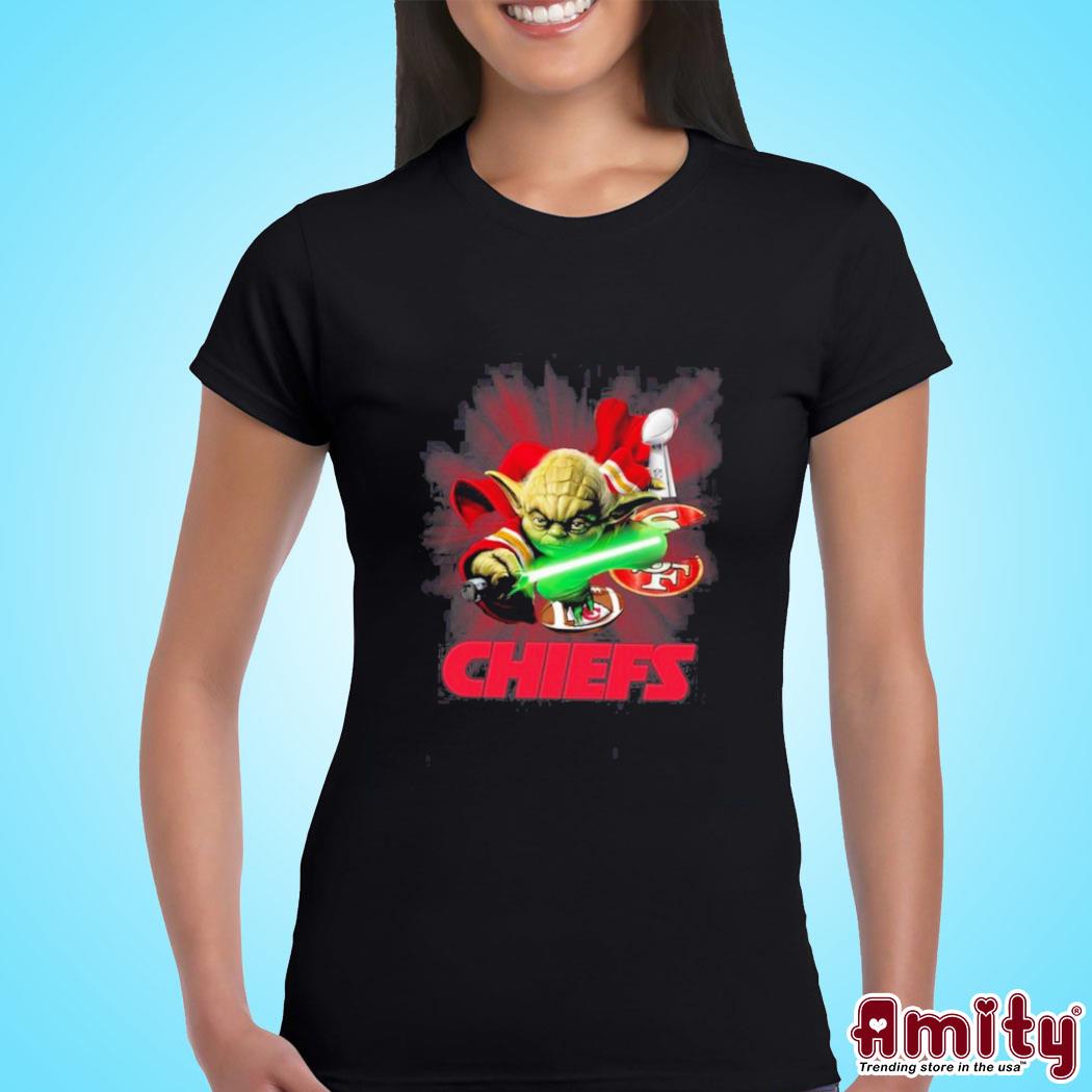 NEW Kansas City Chiefs Baby Yoda Unisex T-Shirt