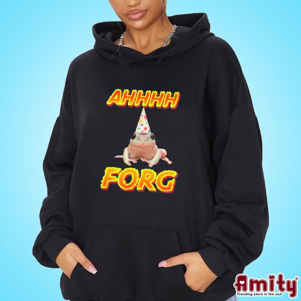 Ahhhh Frog Cringey Shirt hoodie