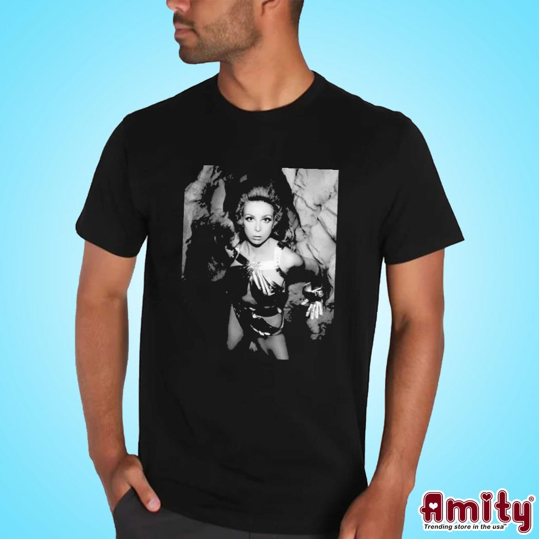 Awesome angelique Pettyjohn black and white photo design t-shirt