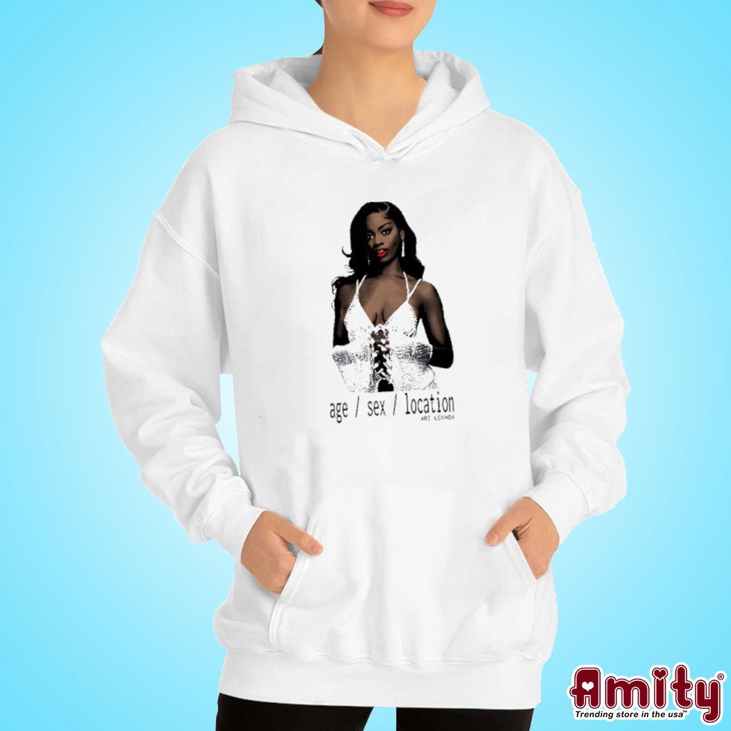 Awesome ari Lennox age sex location photo design t-s hoodie