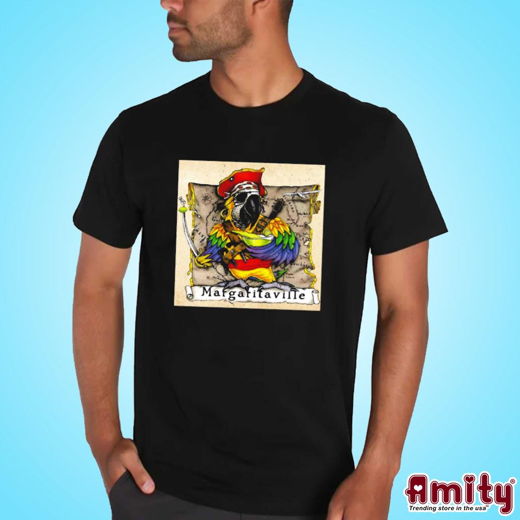 Awesome buffett Jimmy paradise buffett margaritaville art design t-shirt