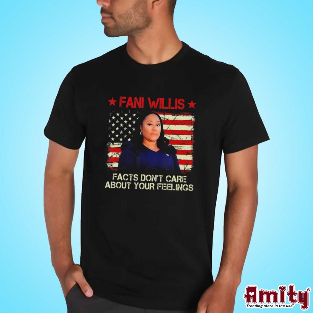 Awesome fanI Willis facts don't care about your feelings photo design t-shirt