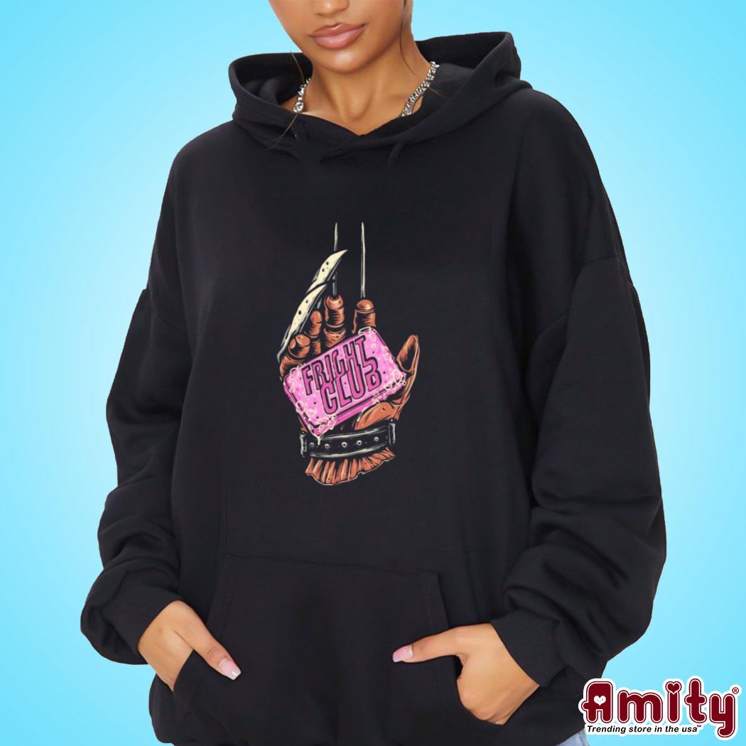 Awesome fright club Freddy Krueger art design t-s hoodie