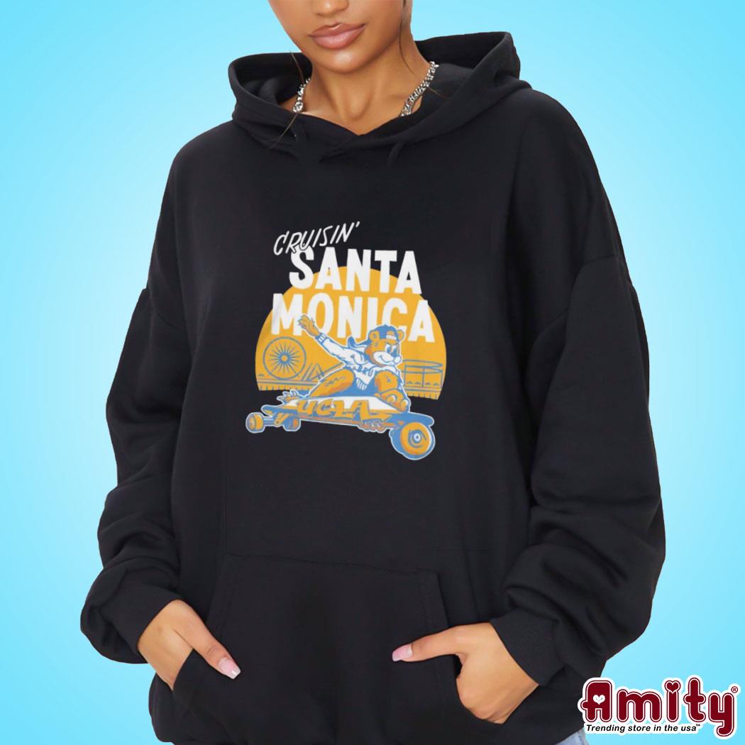 Awesome homefield apparel ucla Bruins longboarding cruisin santa monica art design t-s hoodie