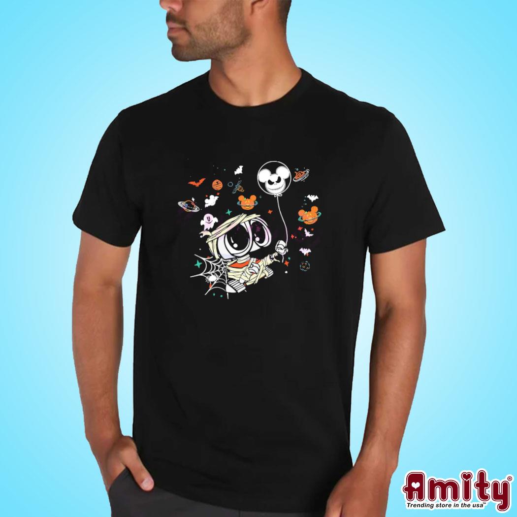 Cute Disney Mummy Wall E Halloween Shirt