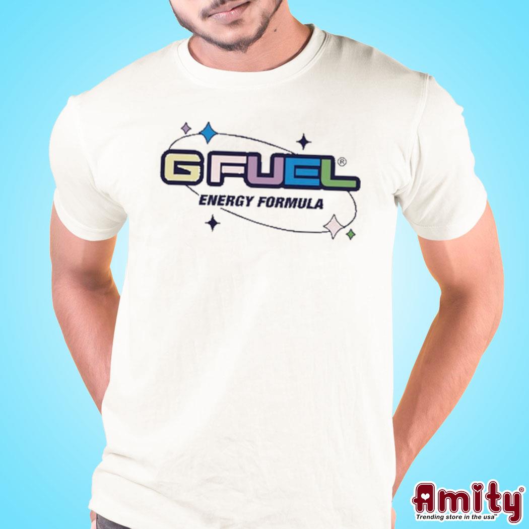 Gfuel energy formula logo design t-shirt