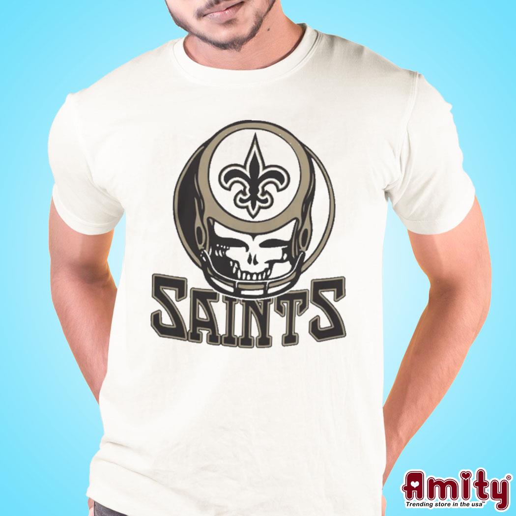 Grateful dead homage new orleans saints shirt