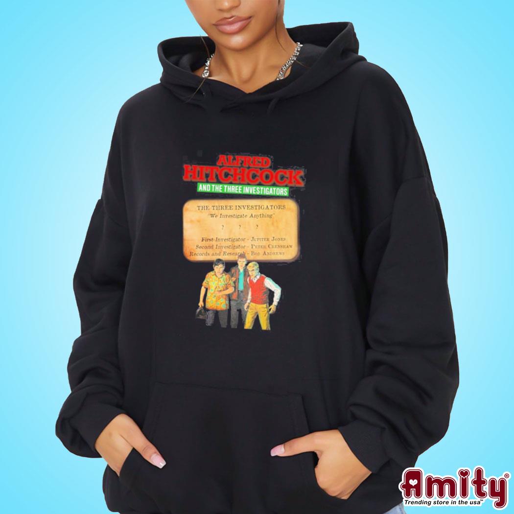 Hitchcock The Three Investigators Shirt hoodie