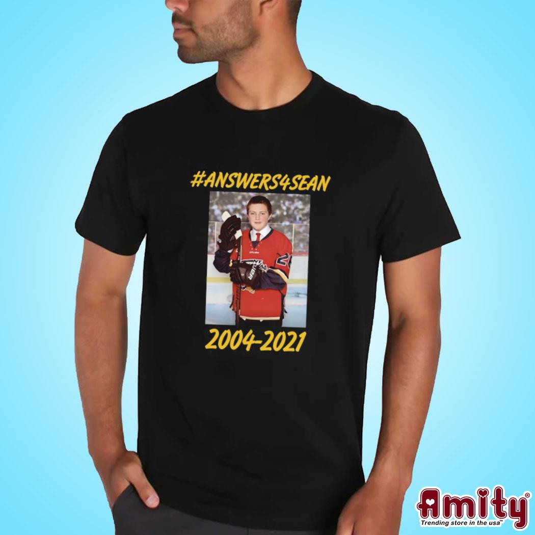 Official 2004-2021 answers4sean photo design t-shirt