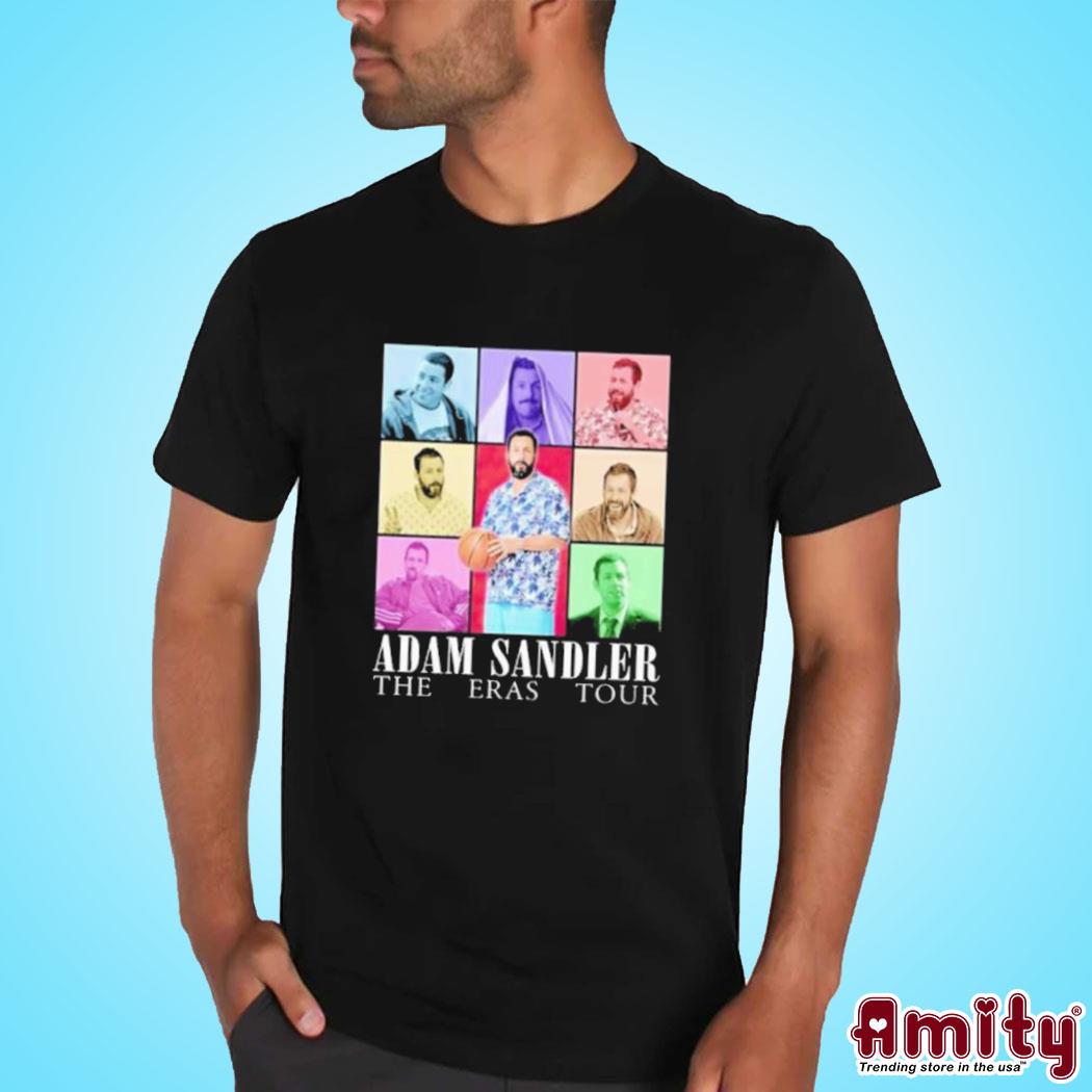 Official Adam Sandler eras tour photo design t-shirt