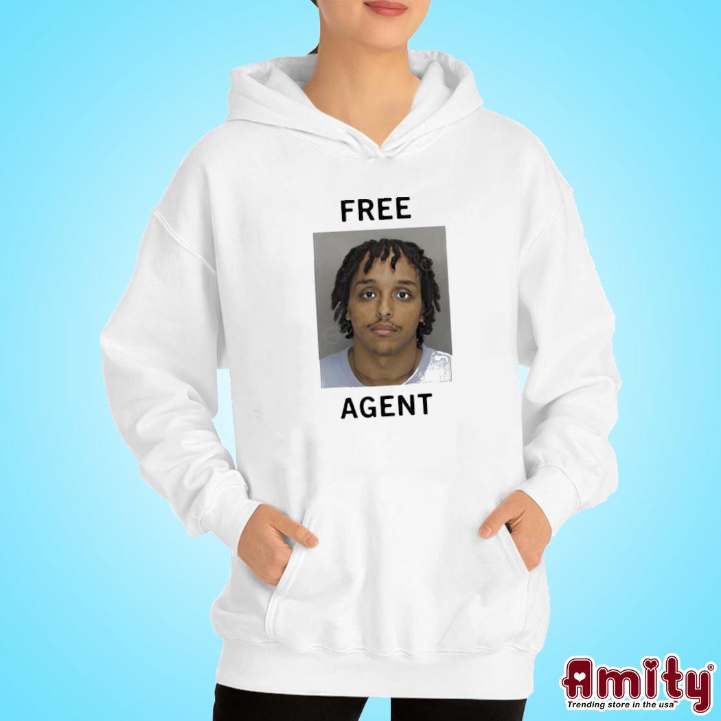 Official Agent 00 free agent wabe world photo design t-s hoodie