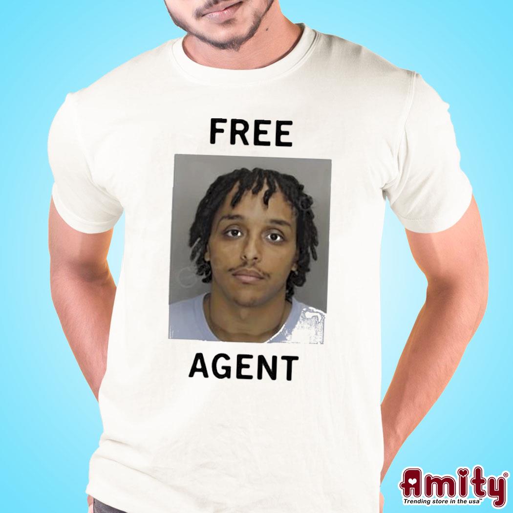 Official Agent 00 free agent wabe world photo design t-shirt