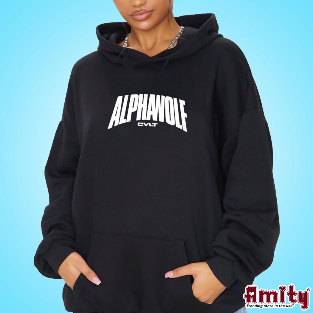 Official alpha Wolf Merch Alpha Wolf Cvlt Shirt hoodie