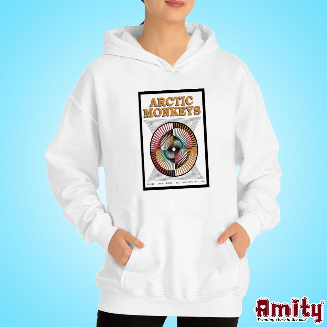 Official Arctic monkeys september 20th 2023 Salt Lake city UT art poster design t-s hoodie