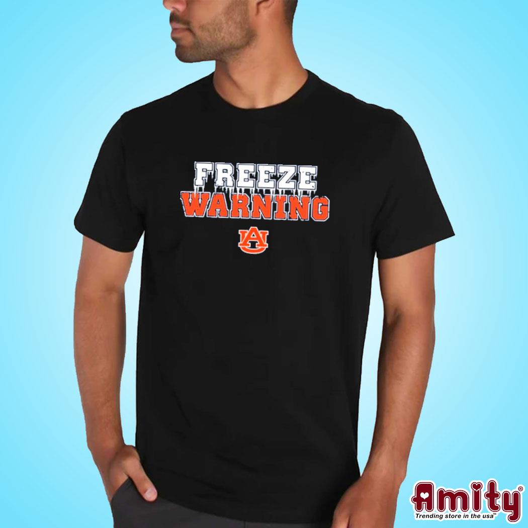 Official auburn Football Freeze Warning Shirt