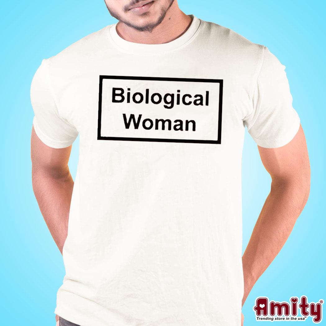 Official Biological women text design t-shirt