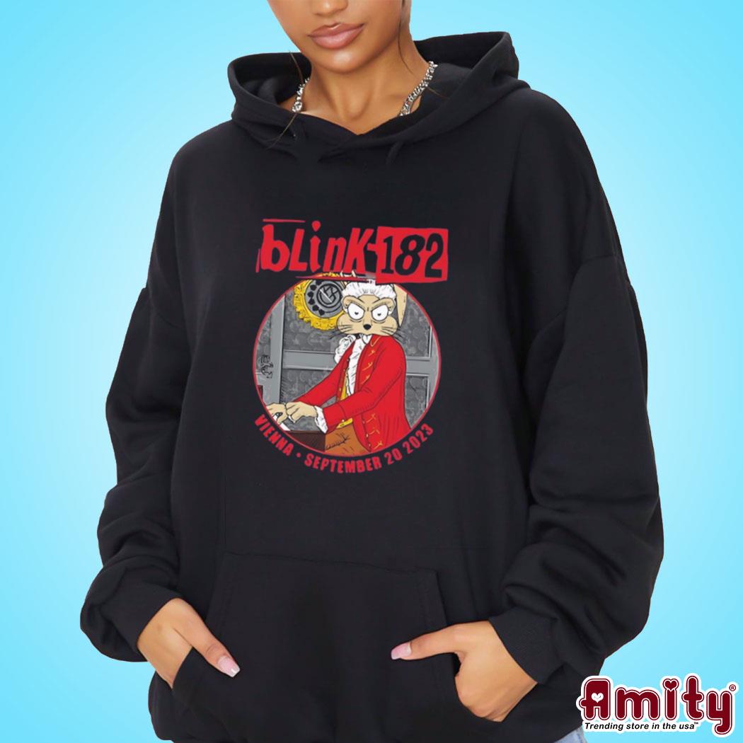 Official Blink-182 sept 20 2023 Wien event t-s hoodie