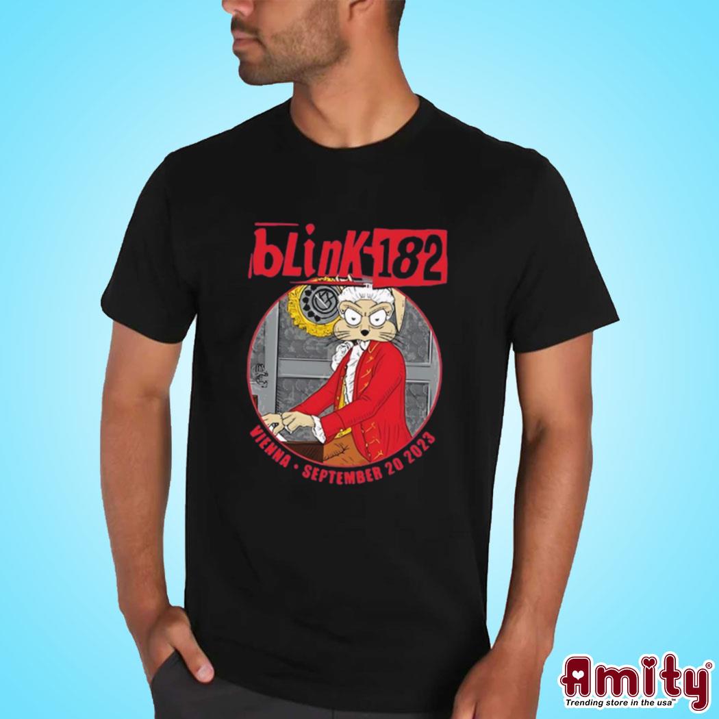 Official Blink-182 sept 20 2023 Wien event t-shirt