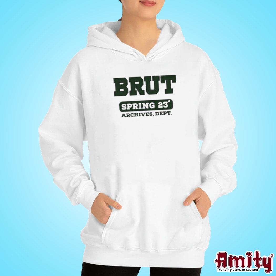 Official brut Spring 23 Archive Dept Shirt hoodie