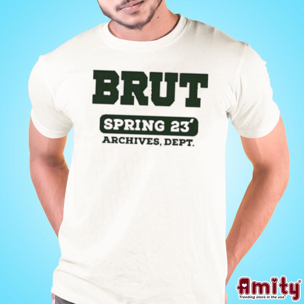 Official brut Spring 23 Archive Dept Shirt