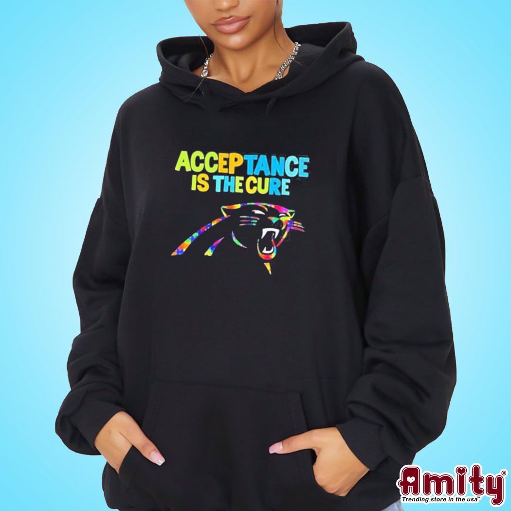 Official carolina Panthers Acceptance Is The Cure Autism Shirt hoodie