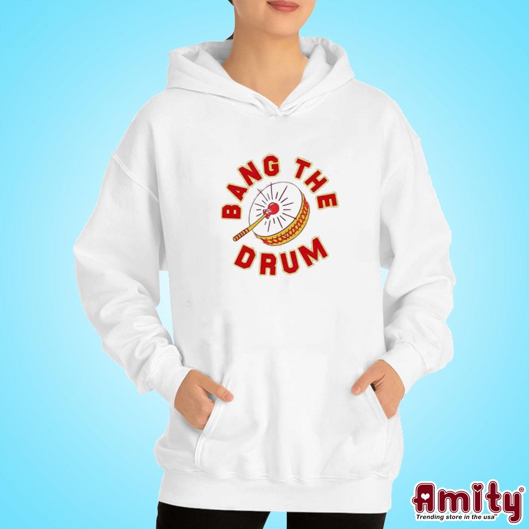 Official Chad henne bang the drum art design t-s hoodie