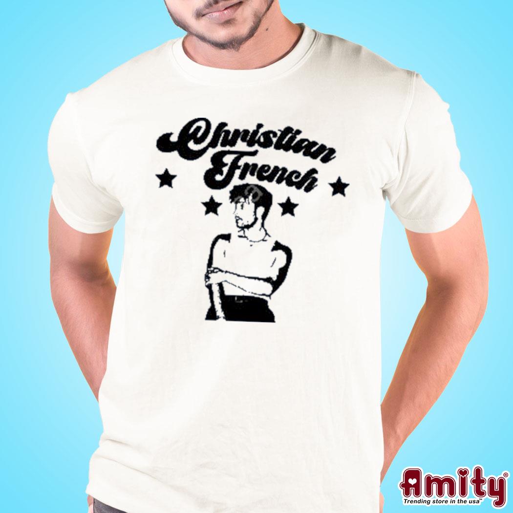 Official Christian French art design t-shirt