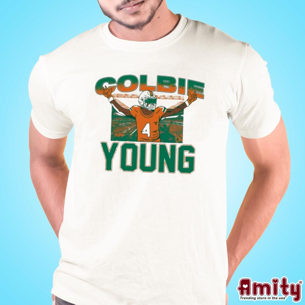 Official Colbie Young Miami art design t-shirt