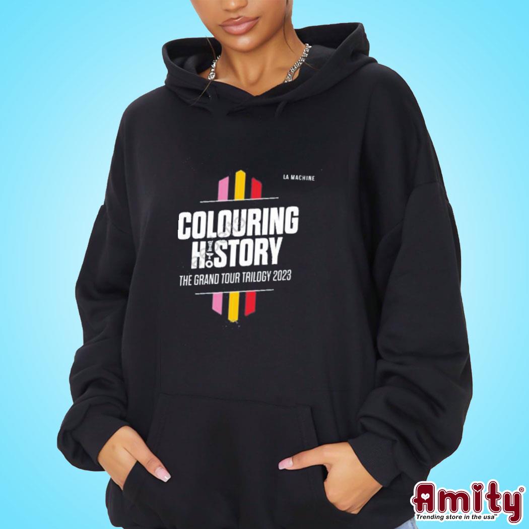 Official Colouring history the grand tour trilogy 2023 logo design t-s hoodie