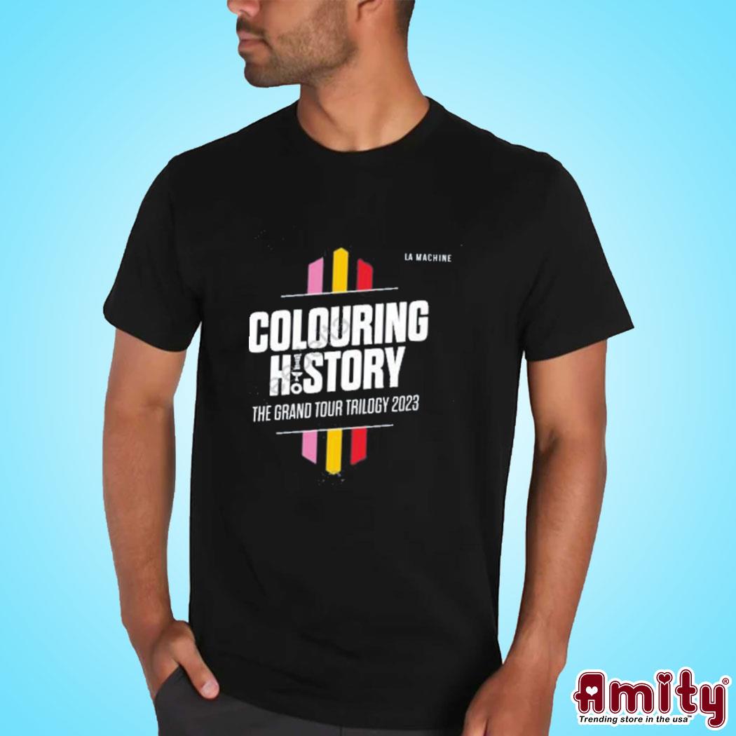 Official Colouring history the grand tour trilogy 2023 logo design t-shirt