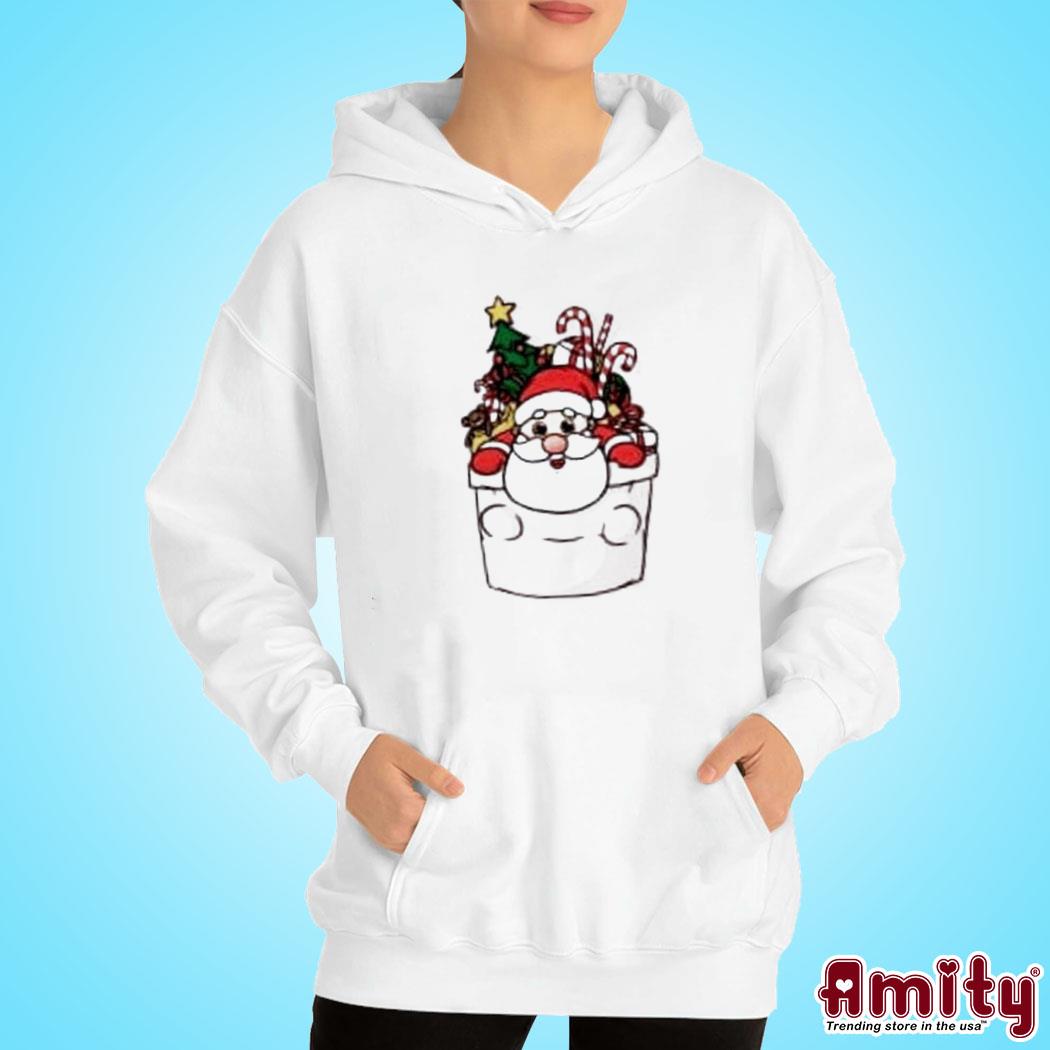 Official cute Pocket Santa Shirt hoodie