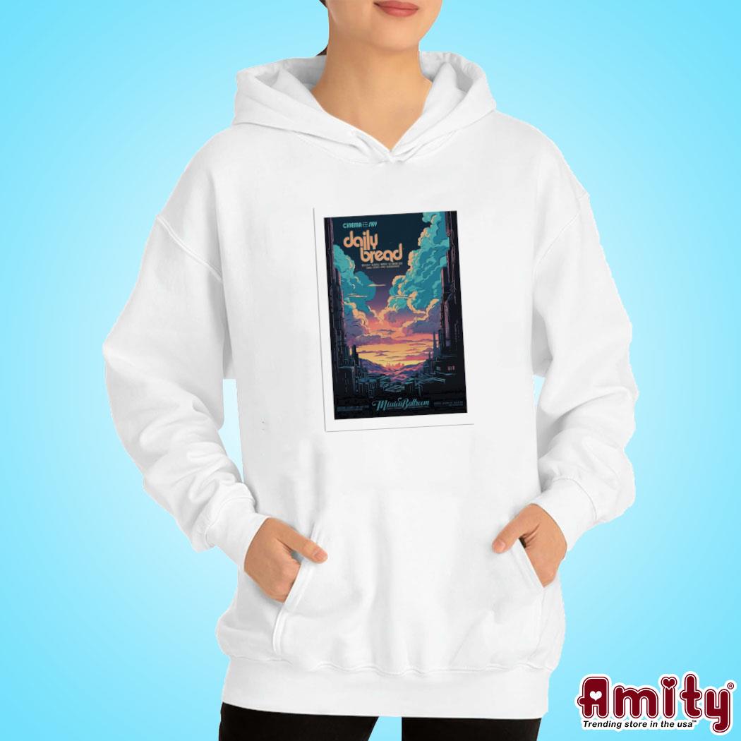 Official Daily bread Mission Ballroom Denver Colorado sept 2023 art poster design t-s hoodie