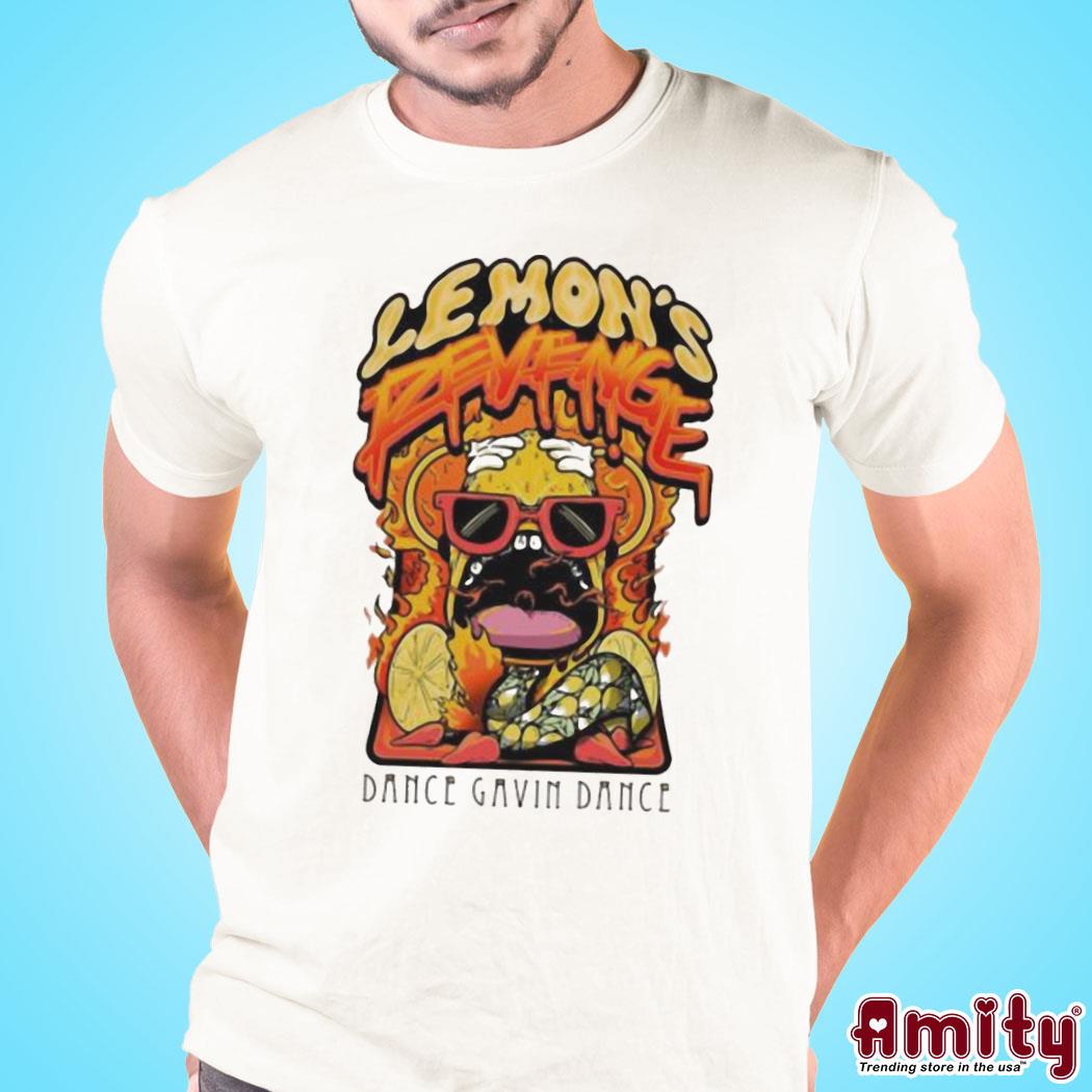 Official Dance Gavin Dance Merch Lemon’s Revenge art design t-shirt