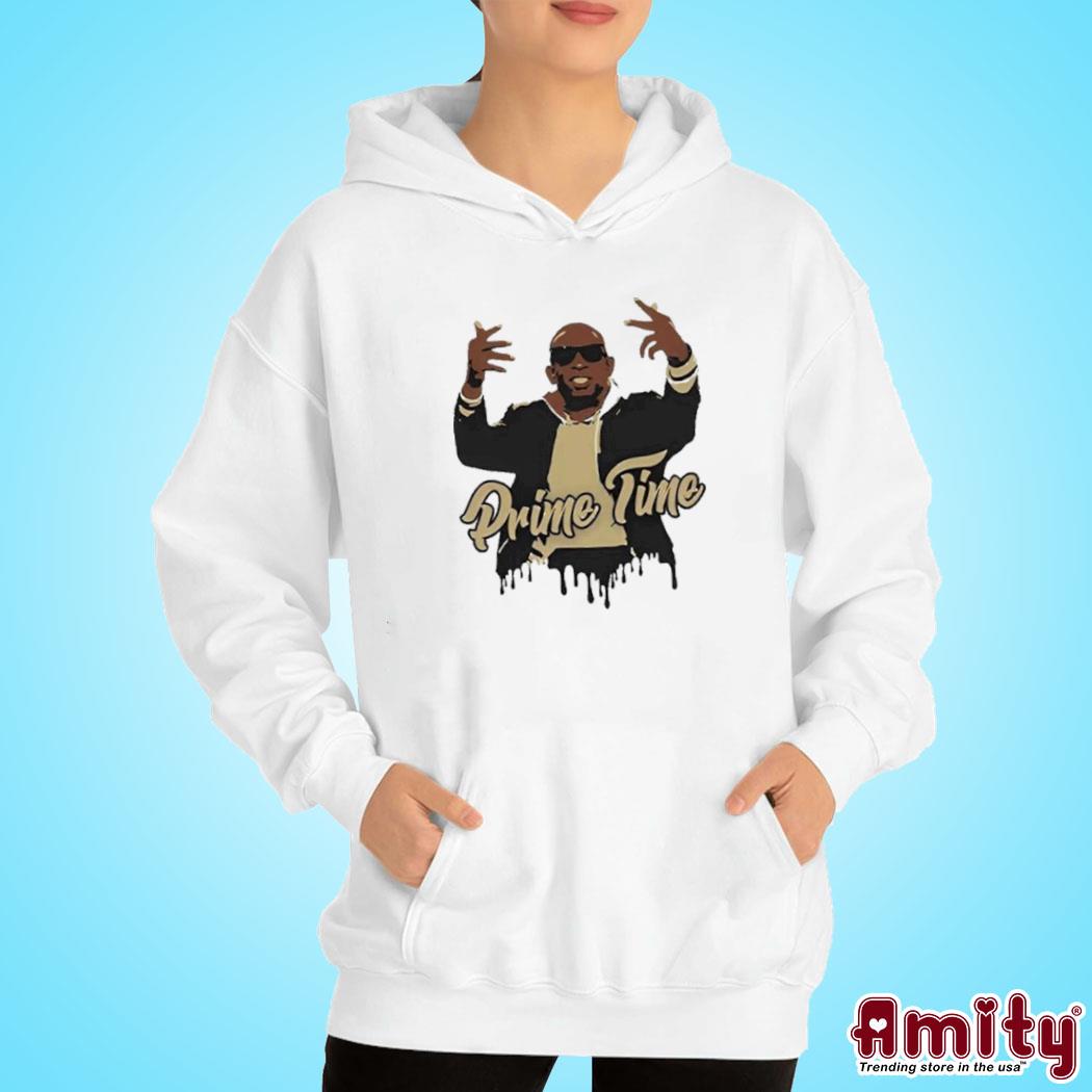 Official Deion Sanders Coach Prime prime time art design t-s hoodie