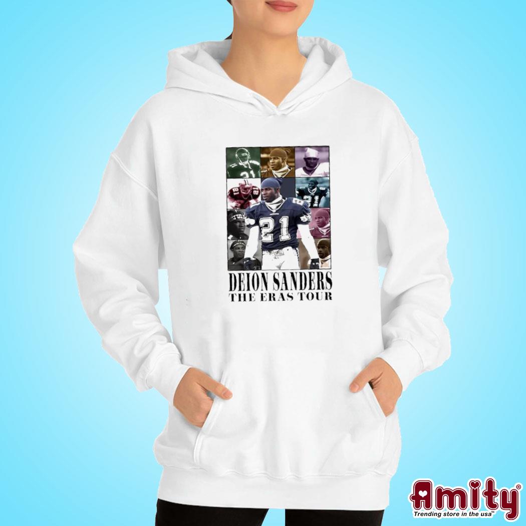 Official Deion Sanders the eras tour photo design t-s hoodie