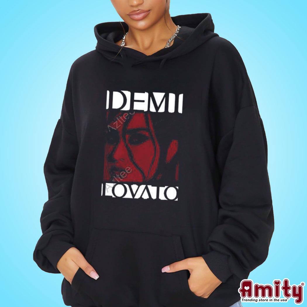 Official DemI lovato revamped black art design t-s hoodie