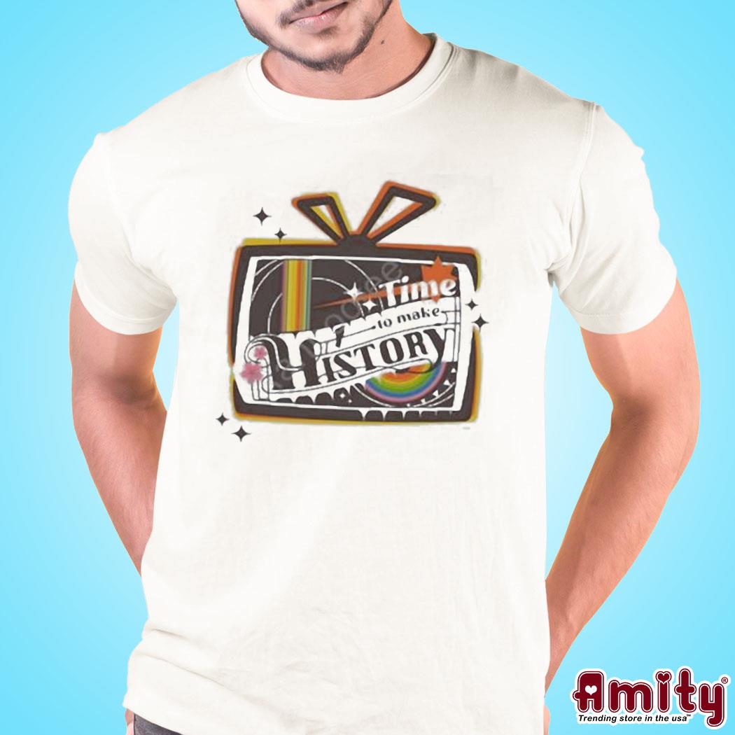 Official Eighty sixed persona 4 time to make history art design t-shirt