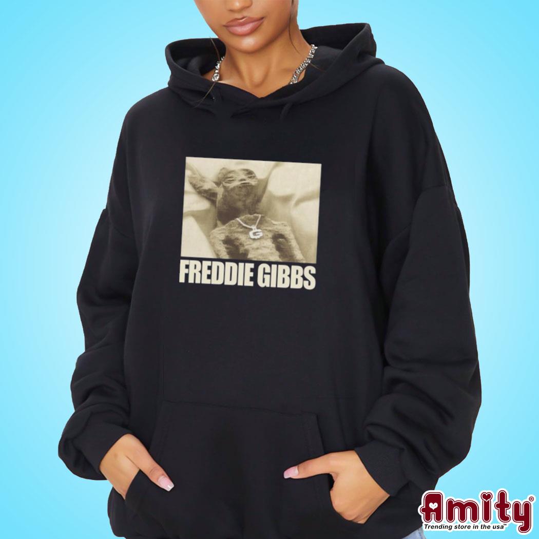 Official Freddie gibbs space rabbit art design t-s hoodie