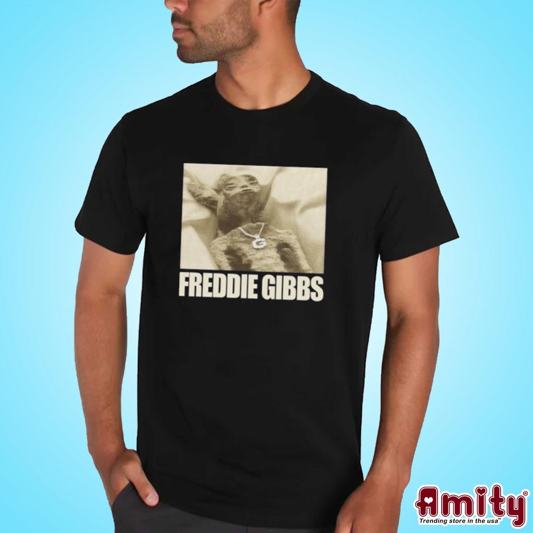 Official Freddie gibbs space rabbit art design t-shirt