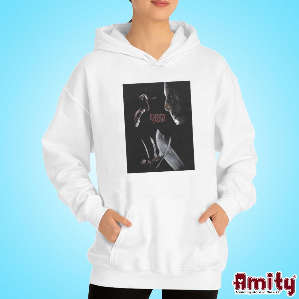 Official Freddy vs Jason photo t-s hoodie