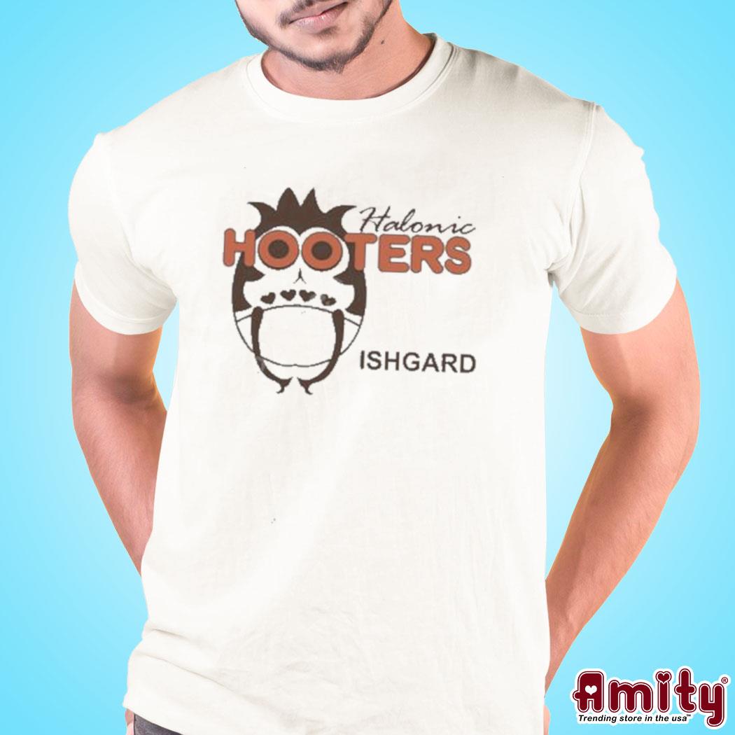 Official Gail halonic hooters ishgard art design t-shirt